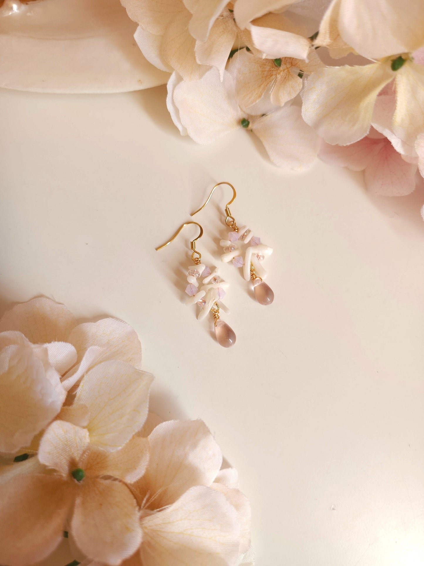 Mermaid's Blush Earrings - By Cocoyu