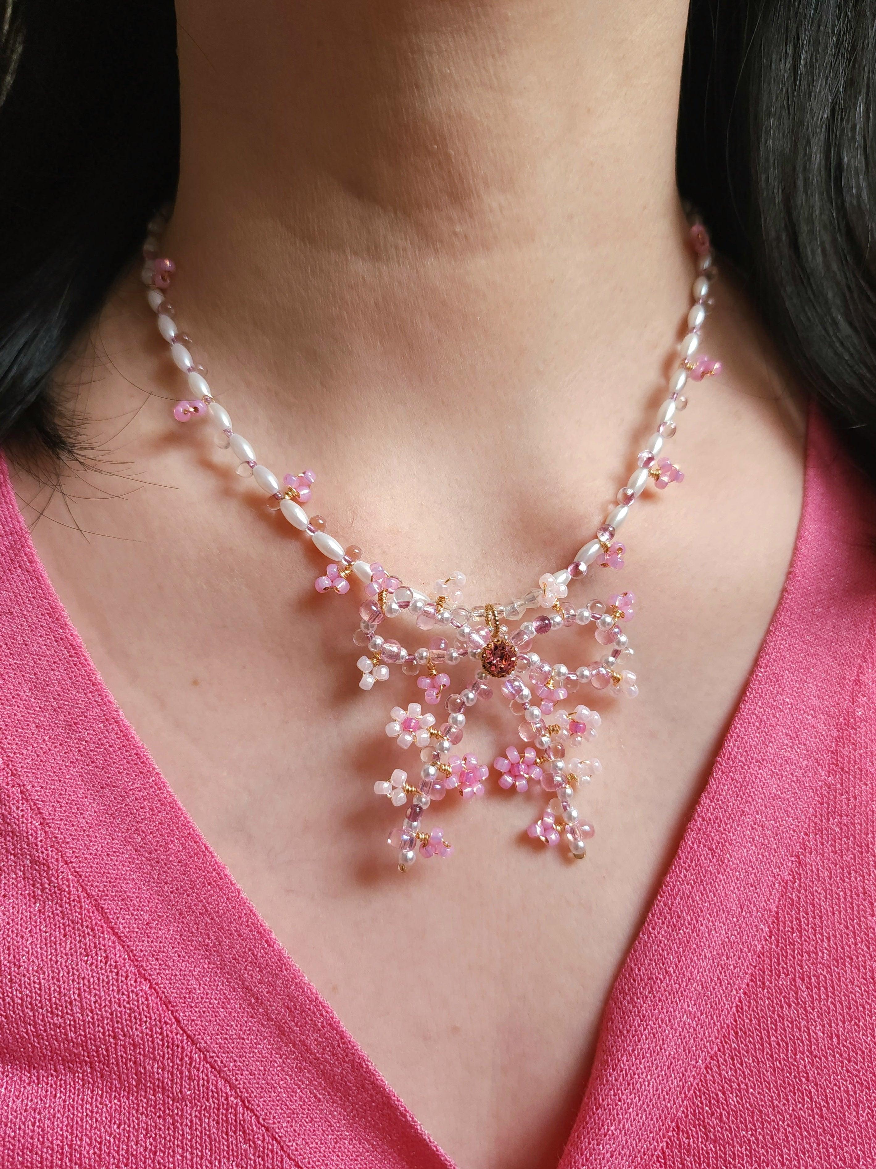 Mystic Ribbon Necklace – By Cocoyu