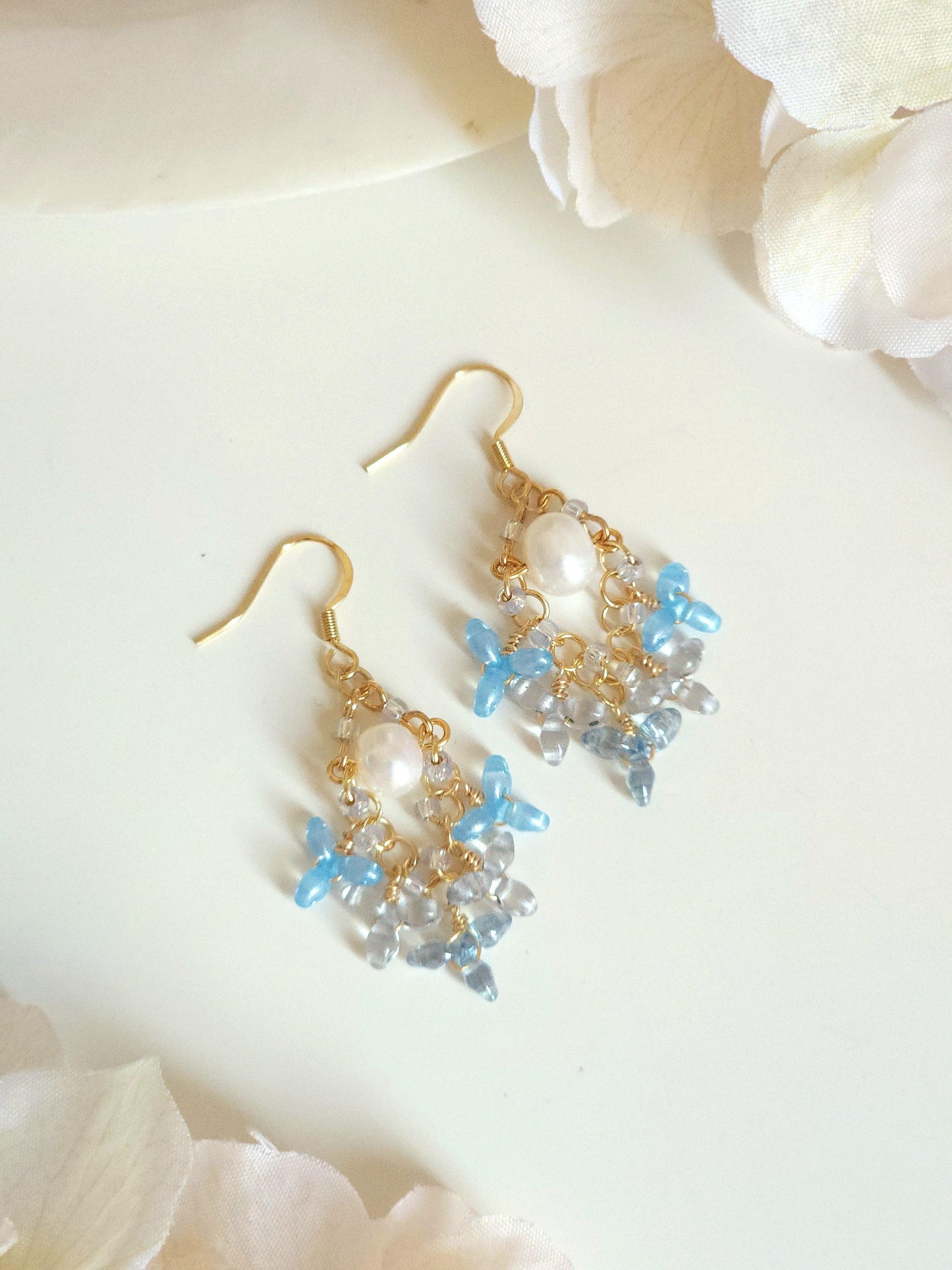 Tempest Pearl Earrings - By Cocoyu