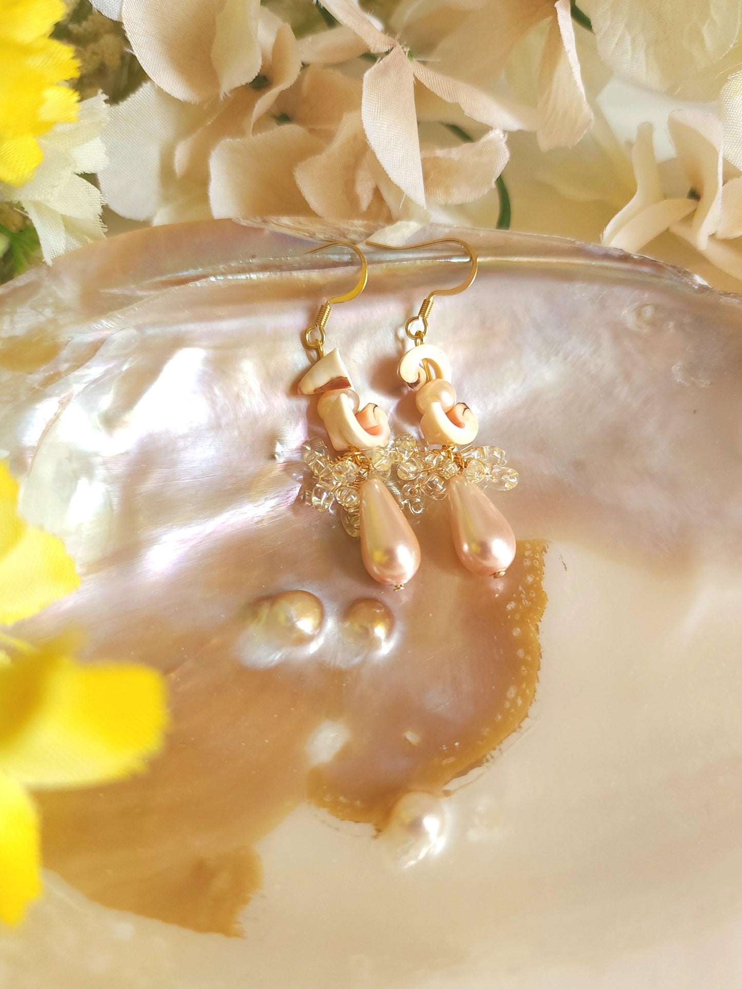 Treasure by the Coast Earrings - By Cocoyu