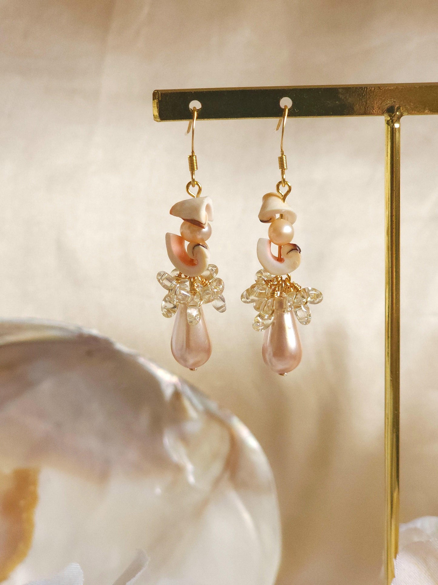 Treasure by the Coast Earrings - By Cocoyu