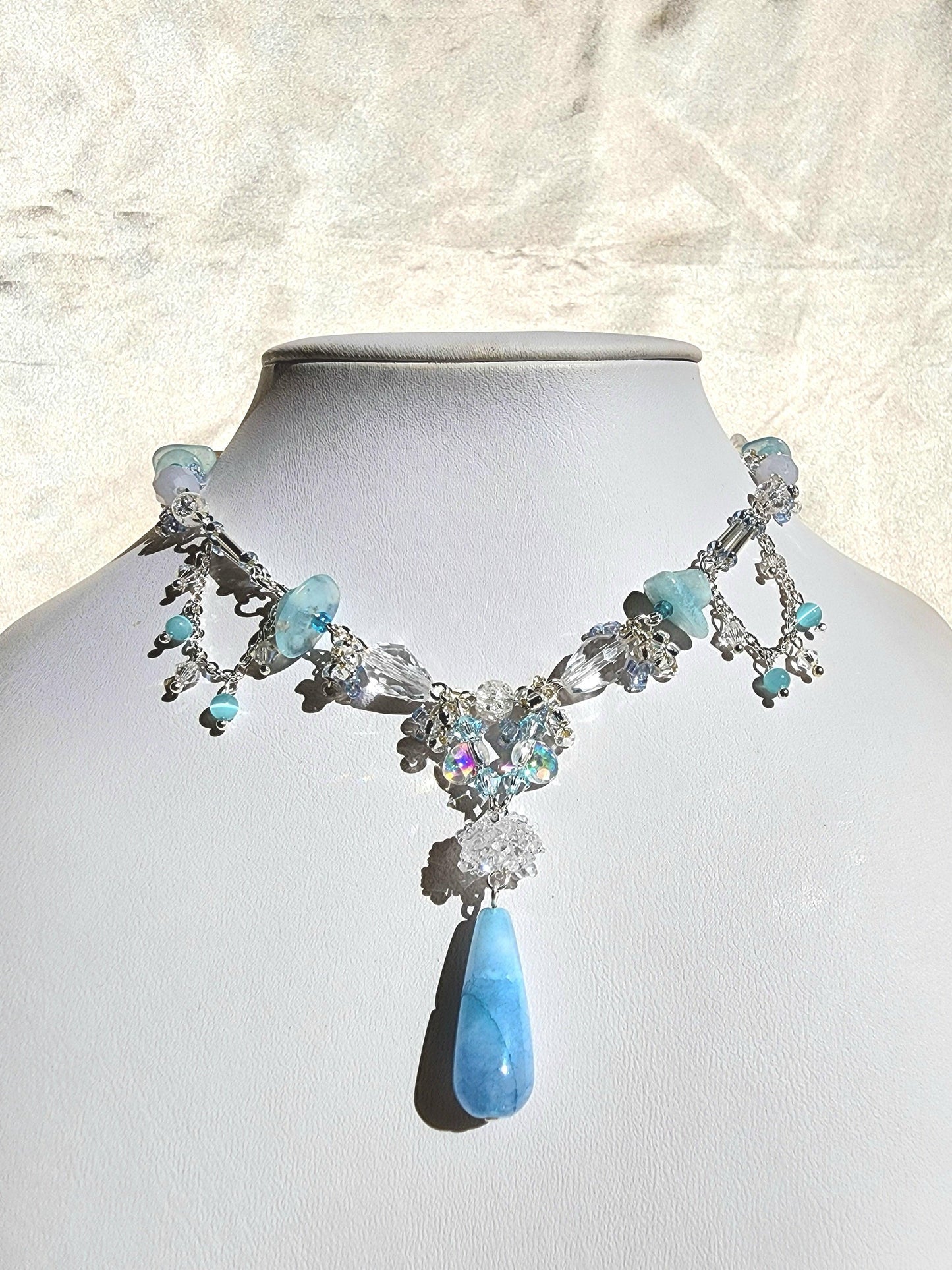 Frozen Lake Necklace - By Cocoyu