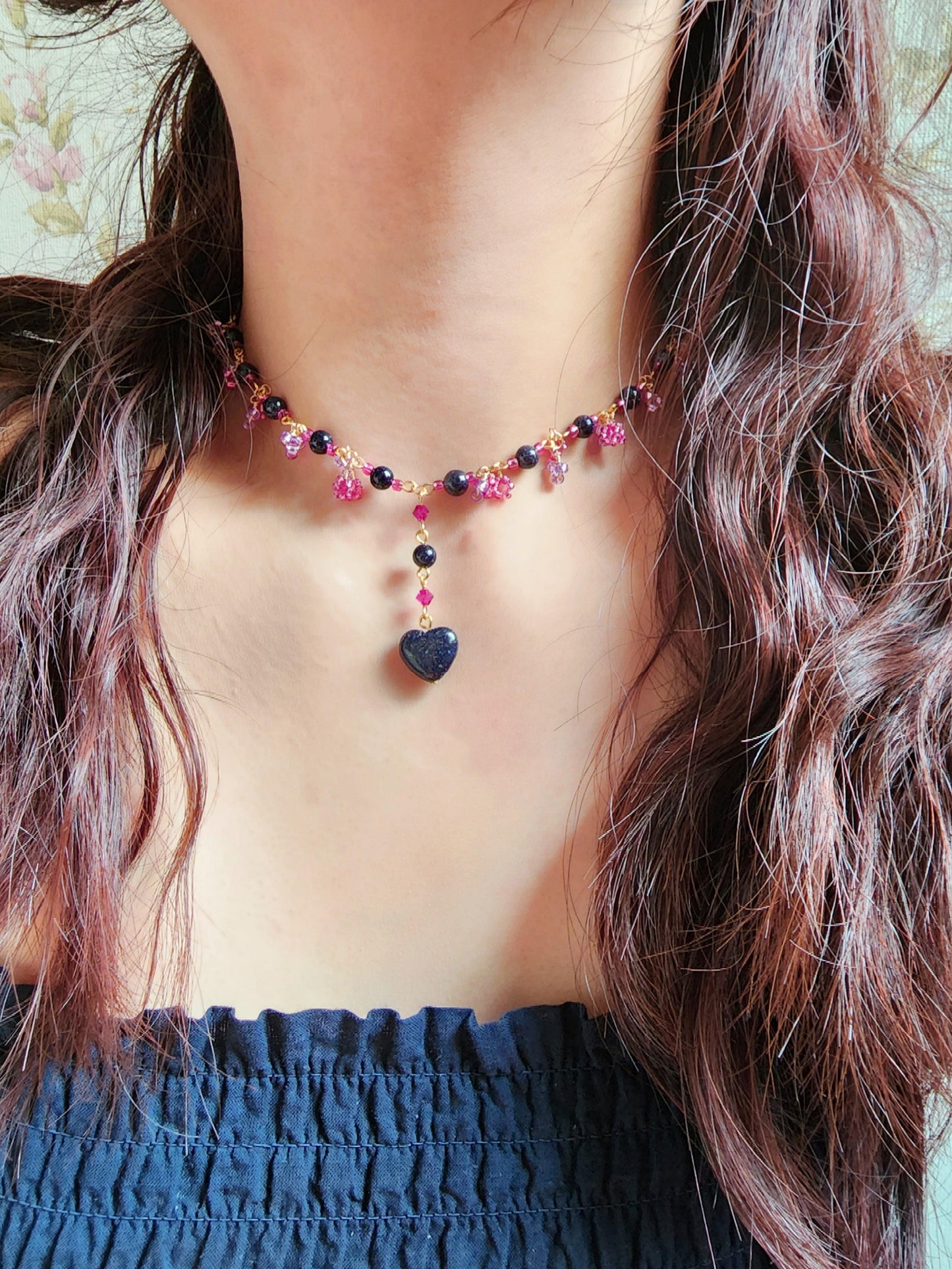 Midnight Anastasia Necklace - By Cocoyu