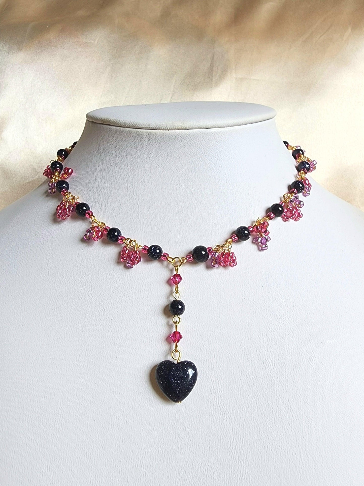 Midnight Anastasia Necklace - By Cocoyu