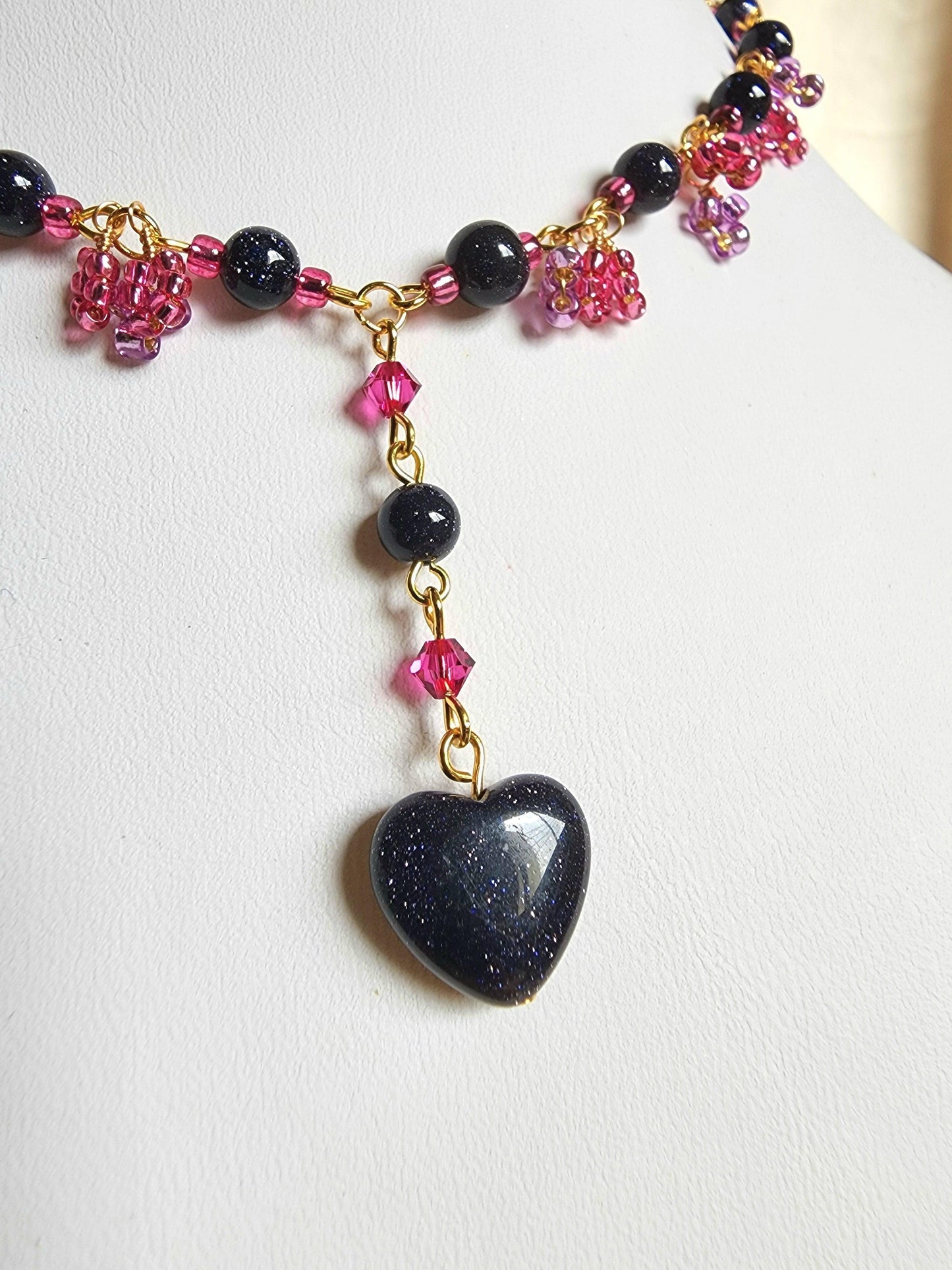 Midnight Anastasia Necklace - By Cocoyu