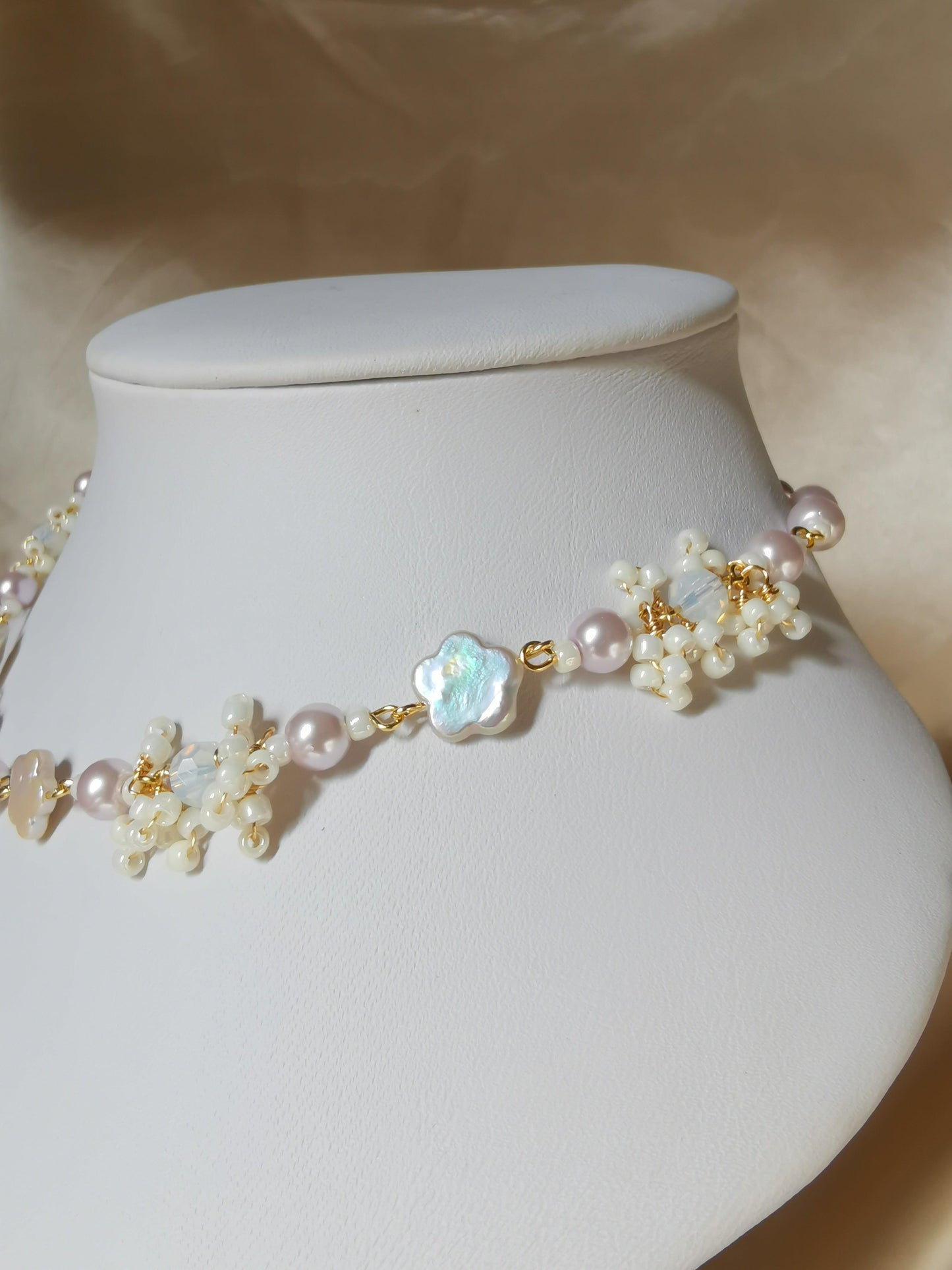 Primrose Pearl Necklace - By Cocoyu