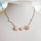 Blushing Camellias Necklace