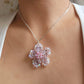 Cotton Candy Blossom Necklace