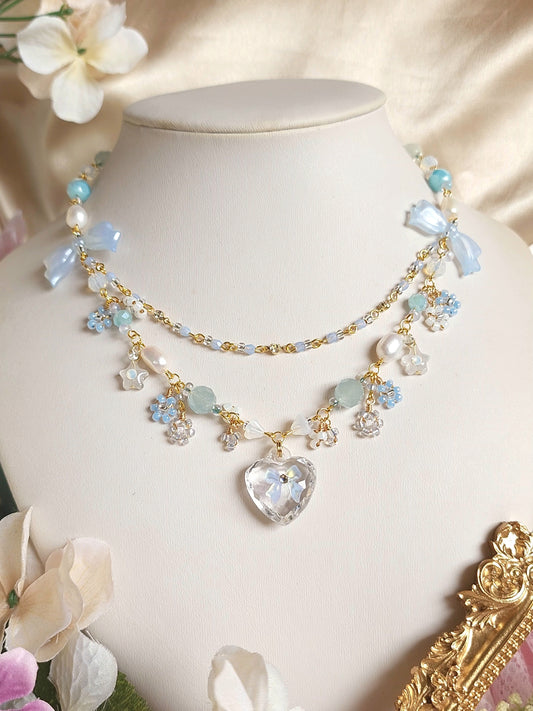 Crystal Heart Necklace