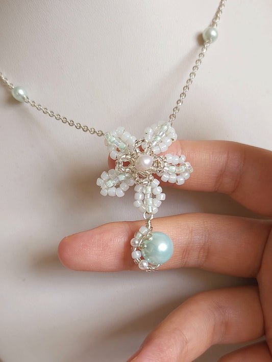 Sea Ice Blossom Necklace