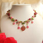 Amaryllis Heart Necklace - By Cocoyu