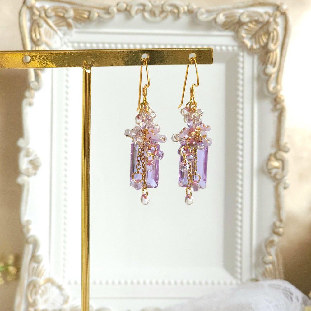 
                  
                    Amethyst Reefs Earrings - By Cocoyu
                  
                