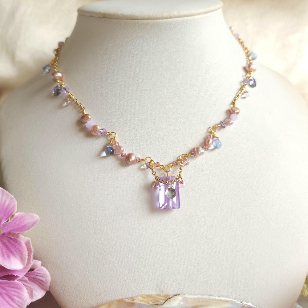 
                  
                    Amethyst Reefs Necklace - By Cocoyu
                  
                