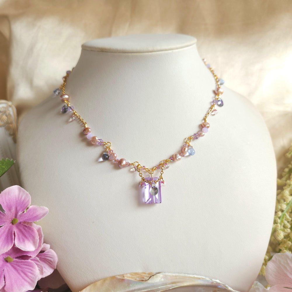 
                  
                    Amethyst Reefs Necklace - By Cocoyu
                  
                