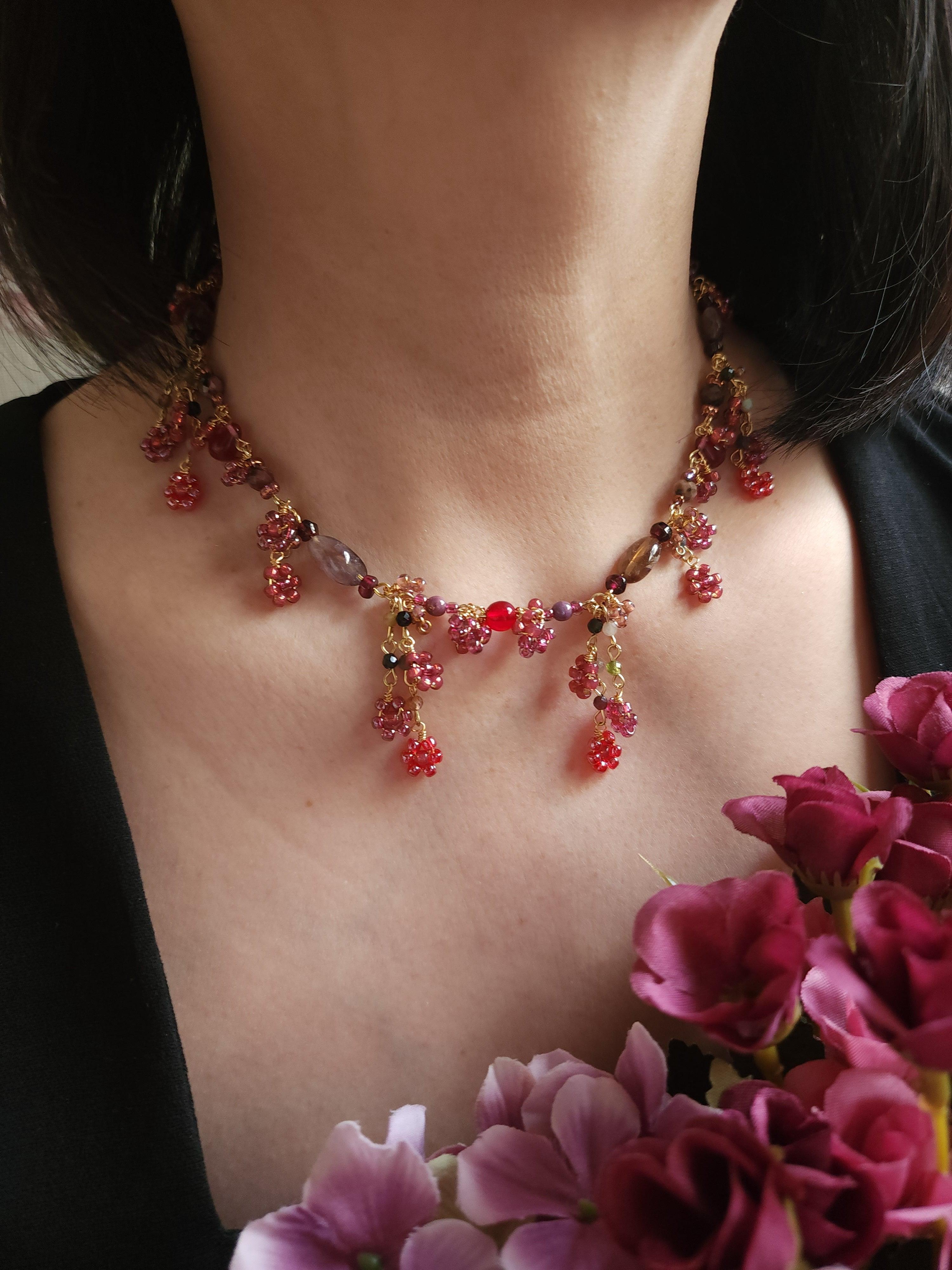 Bleeding heart deals necklace