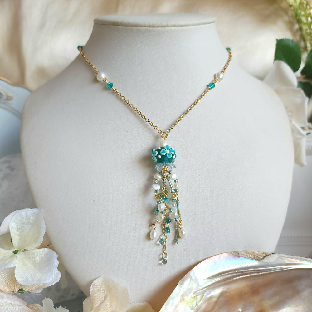 
                  
                    Blue Jellyfish Necklace - By Cocoyu
                  
                