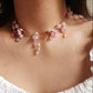 Blush Blossoms Bouquet Necklace - By Cocoyu