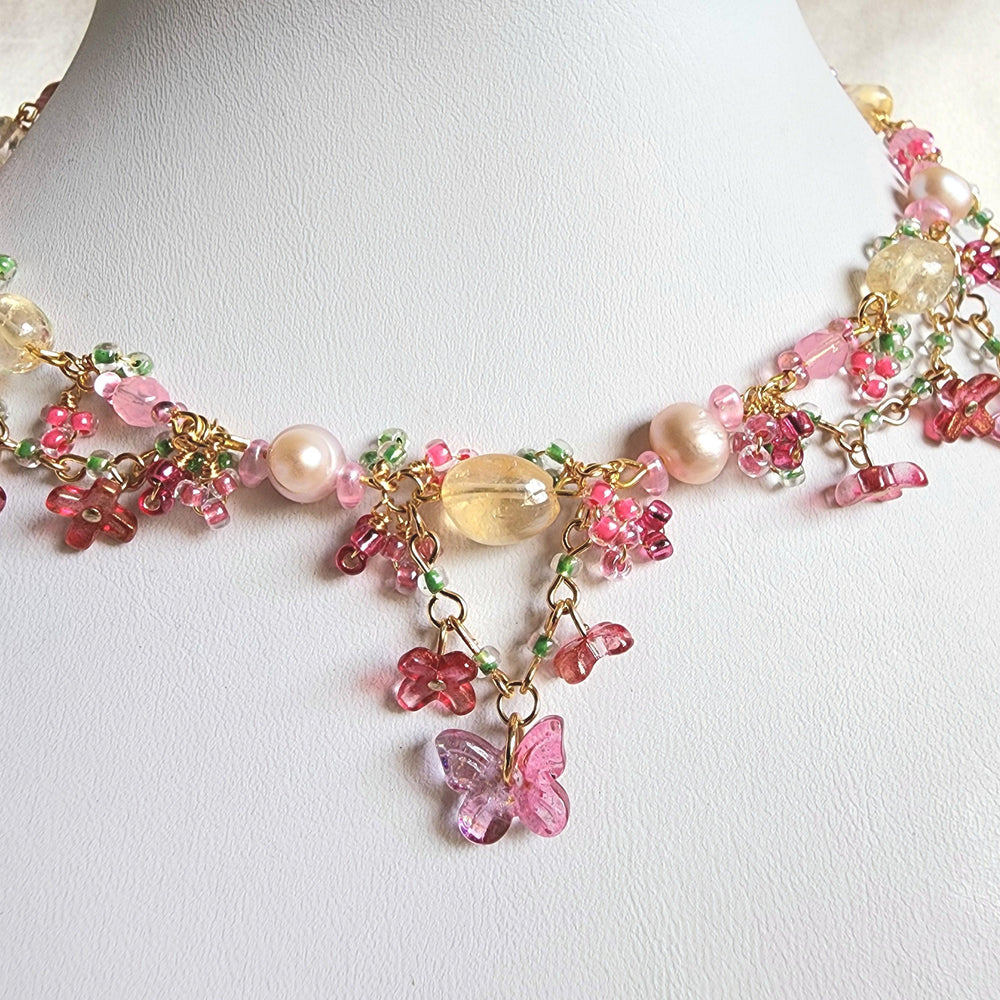 
                  
                    Butterfly Sunset Necklace - By Cocoyu
                  
                