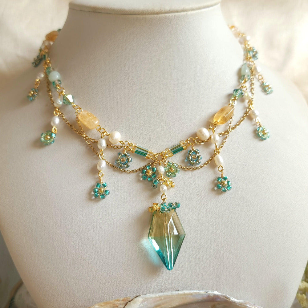 
                  
                    Citrine Ocean Necklace - By Cocoyu
                  
                