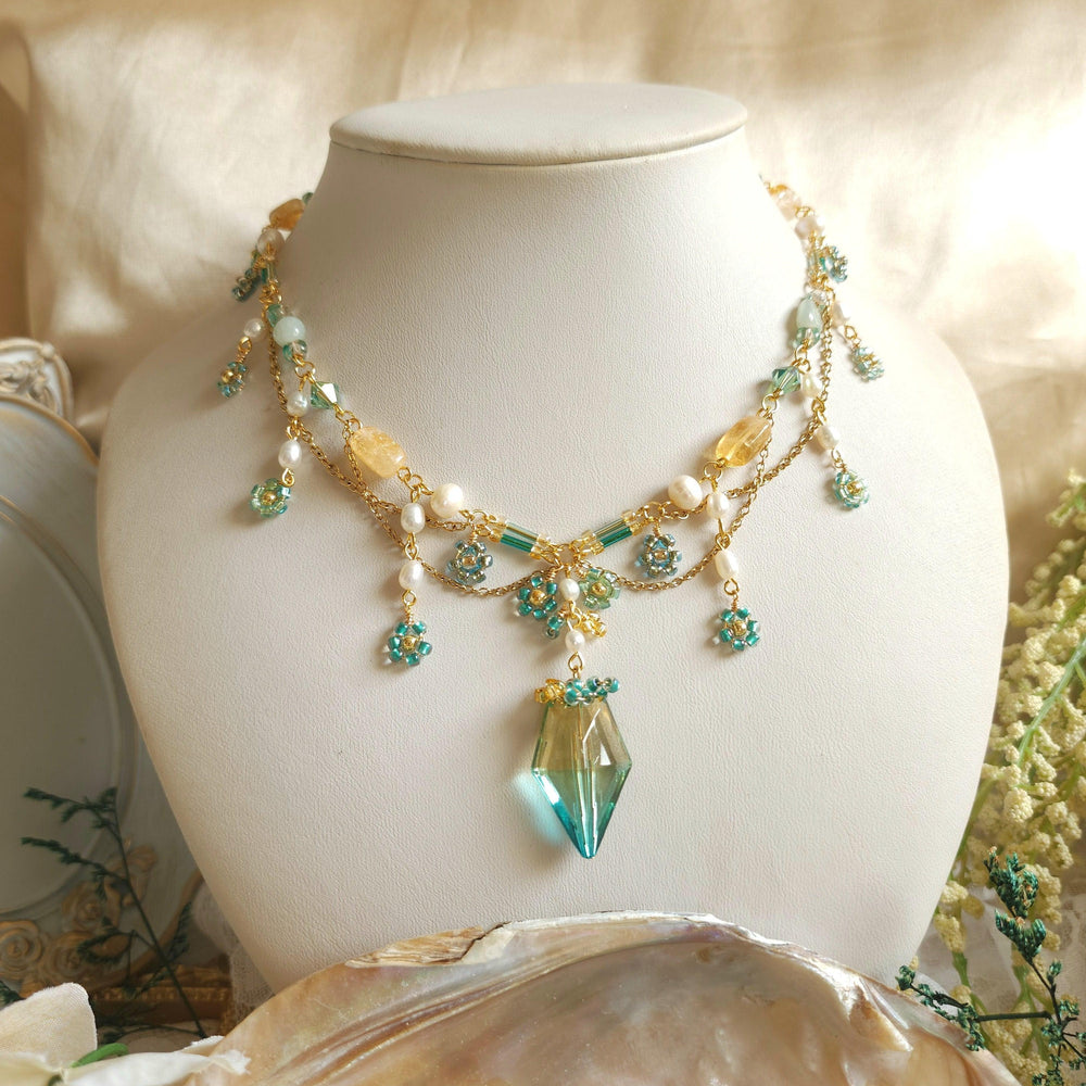 
                  
                    Citrine Ocean Necklace - By Cocoyu
                  
                