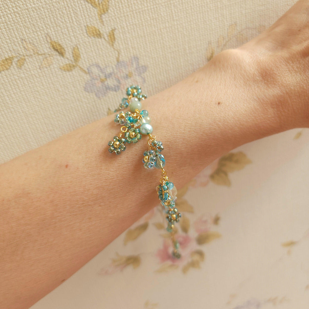 Cyan Paradise Bracelet - By Cocoyu