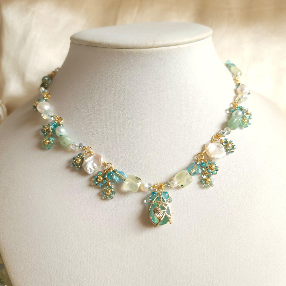 
                  
                    Cyan Paradise Necklace - By Cocoyu
                  
                