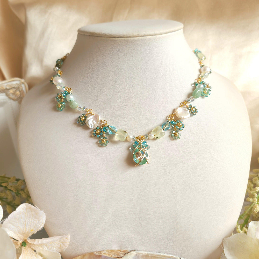 
                  
                    Cyan Paradise Necklace - By Cocoyu
                  
                