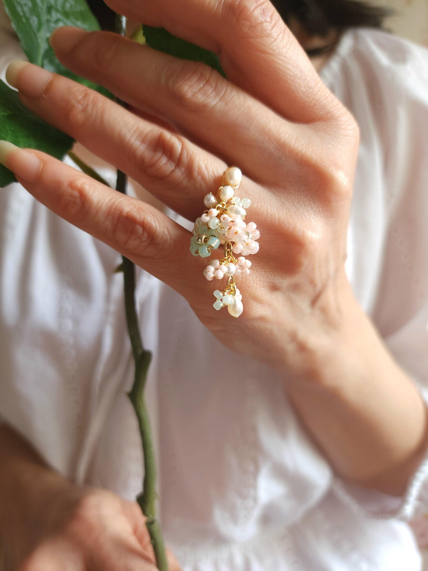Dreamy Tides Bouquet Ring - By Cocoyu
