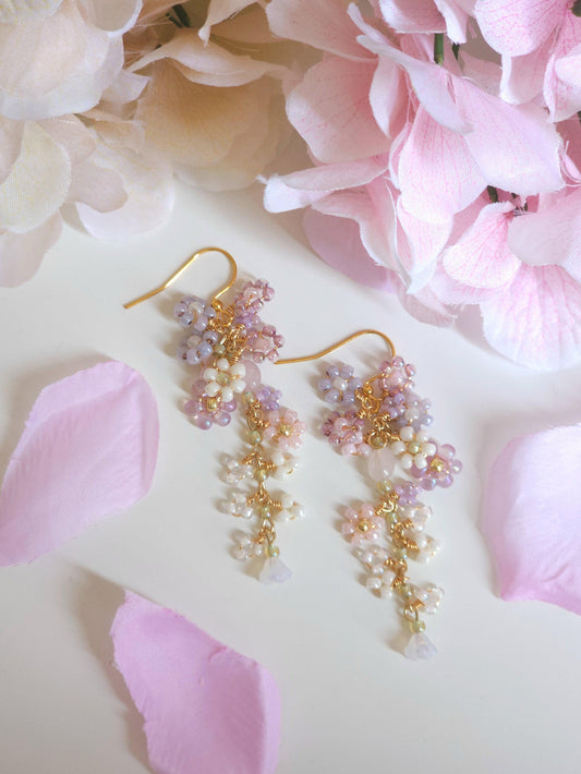 Duskfall Bouquet Earrings - By Cocoyu