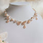 Fairy Pink Blossoms Necklace - By Cocoyu