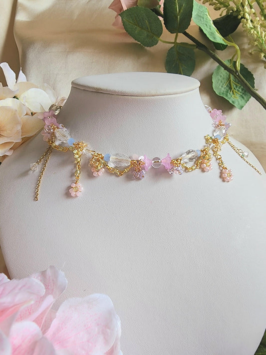Floral Pools Necklace - By Cocoyu