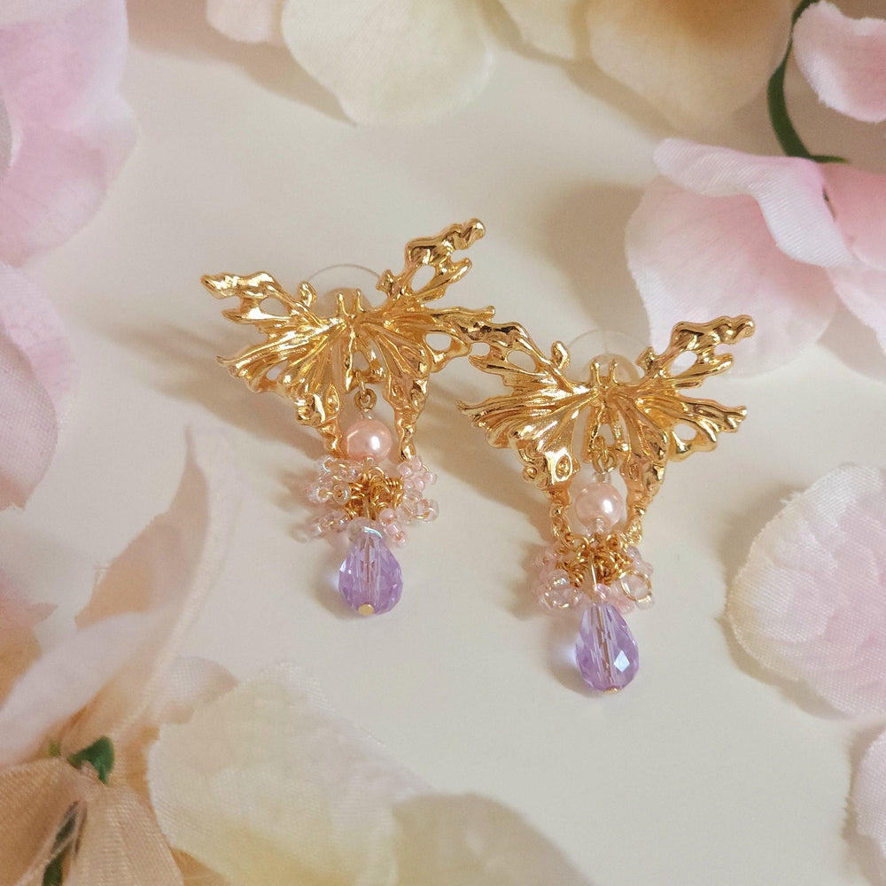 Flutter Magic Butterfly Earrings - By Cocoyu