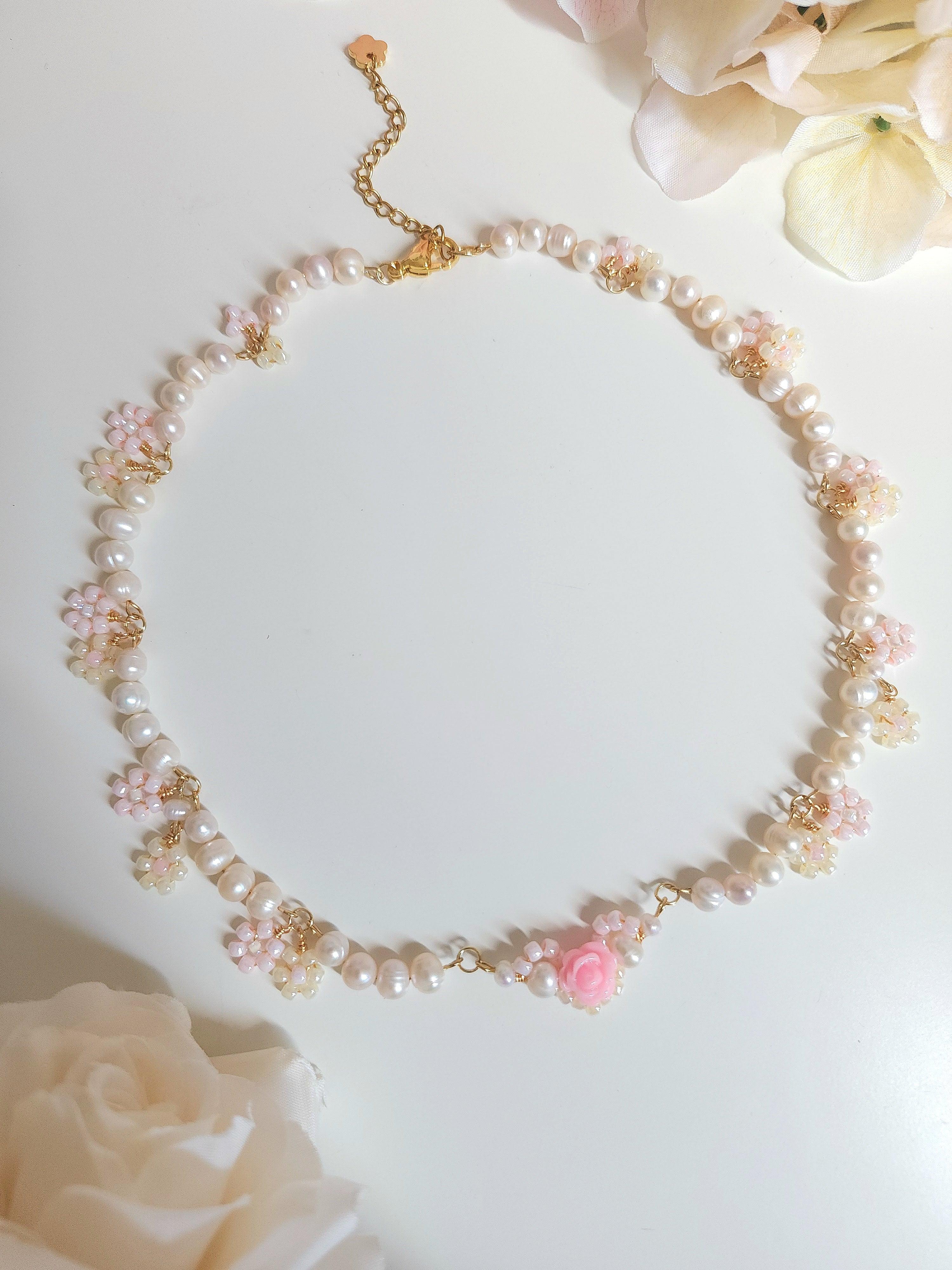 Gentle Rose Necklace – By Cocoyu