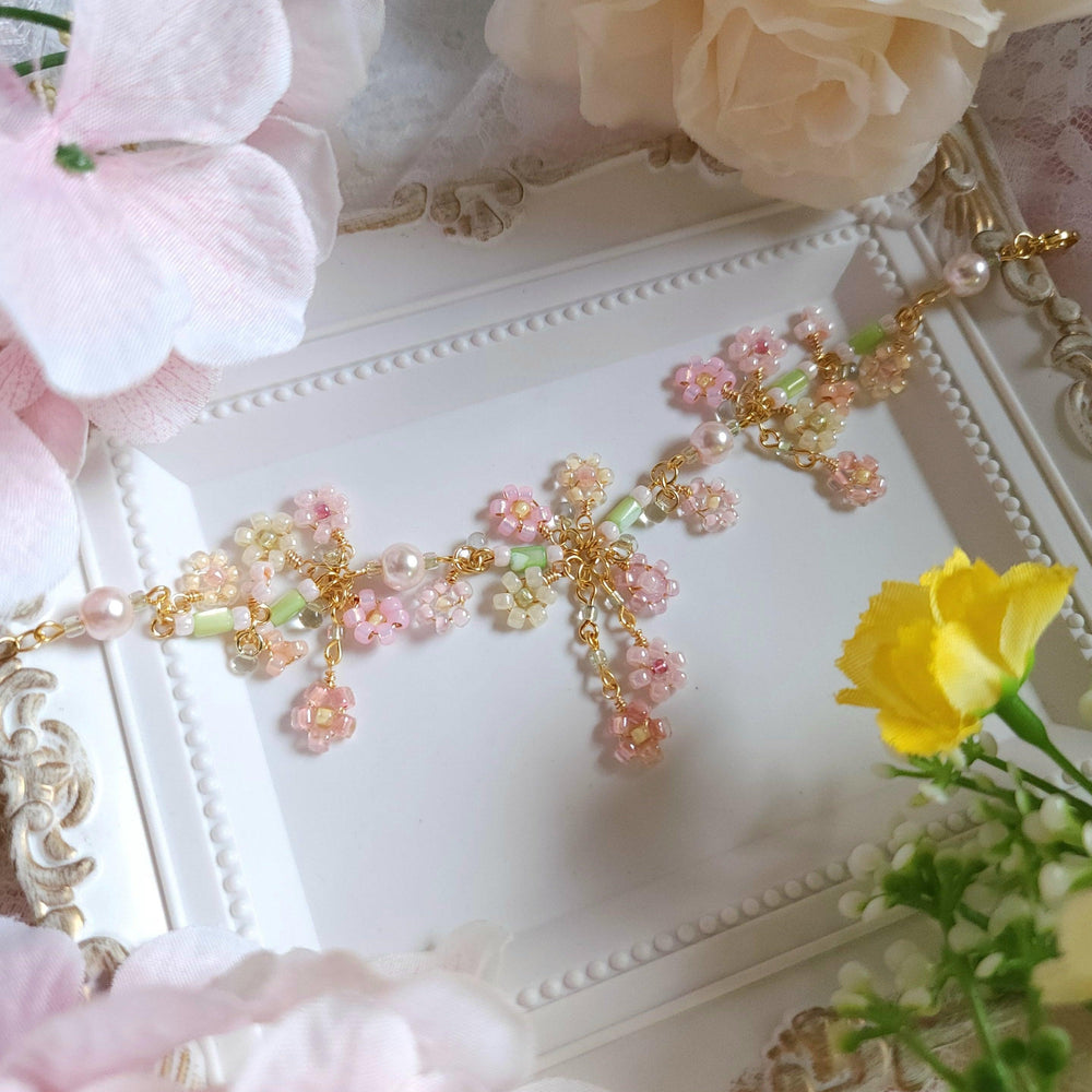 
                  
                    'Gift of Spring' Floral Bouquet Bracelet - By Cocoyu
                  
                