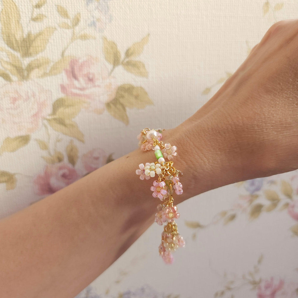 
                  
                    'Gift of Spring' Floral Bouquet Bracelet - By Cocoyu
                  
                