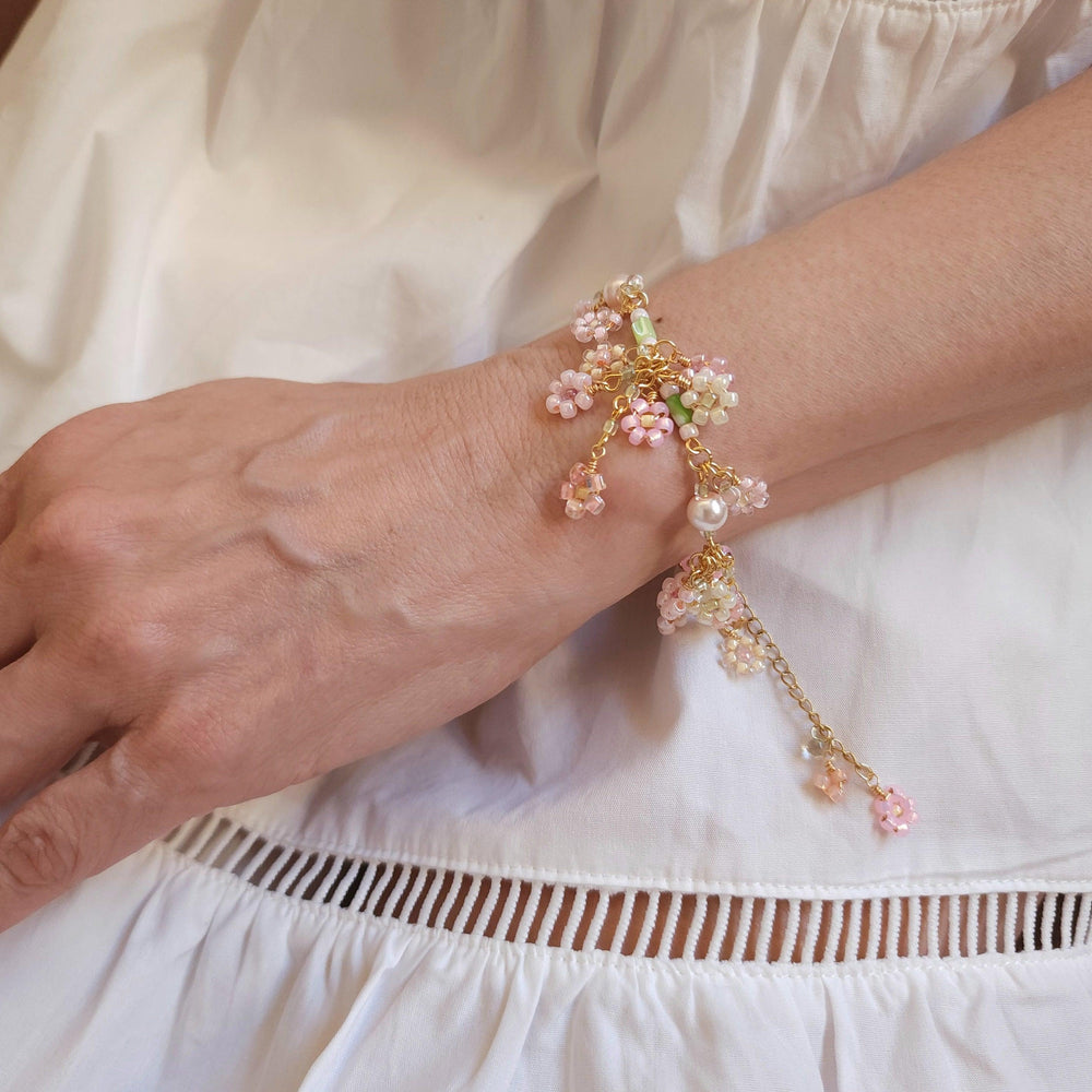 
                  
                    'Gift of Spring' Floral Bouquet Bracelet - By Cocoyu
                  
                