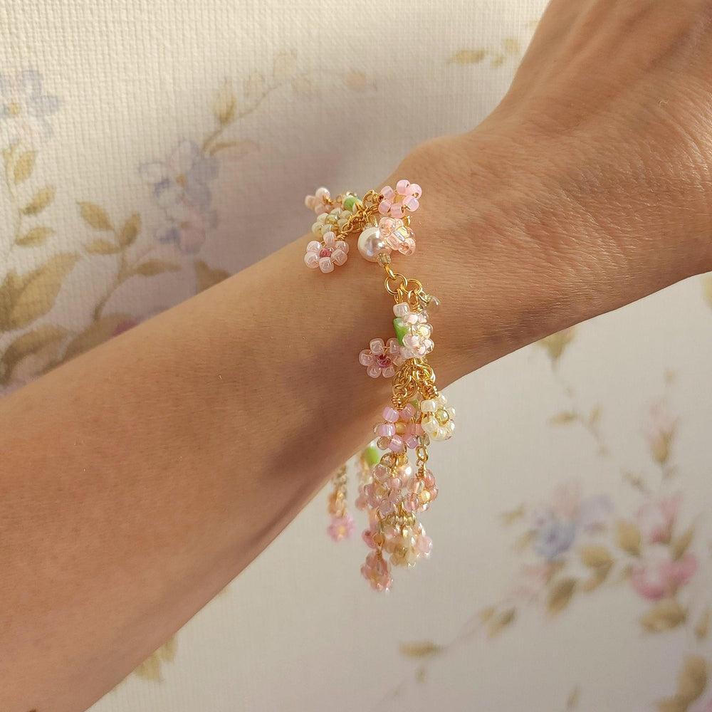 
                  
                    'Gift of Spring' Floral Bouquet Bracelet - By Cocoyu
                  
                