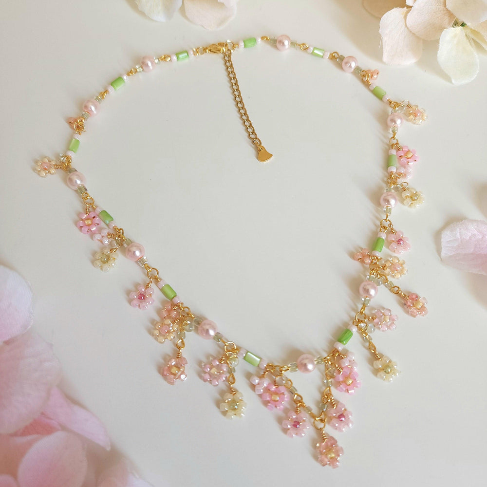 
                  
                    'Gift of Spring' Floral Bouquet Necklace - By Cocoyu
                  
                