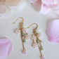 Graceful Carnation Earrings - By Cocoyu