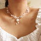 Graceful Carnation Necklace - By Cocoyu