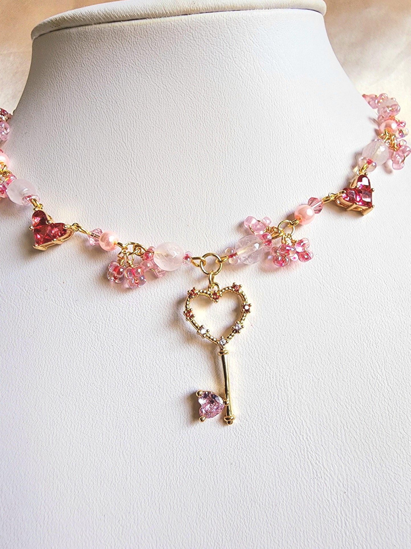 Key to Love Necklace - By Cocoyu