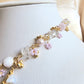 Lilac Blossoms Fairy Gold Necklace - By Cocoyu