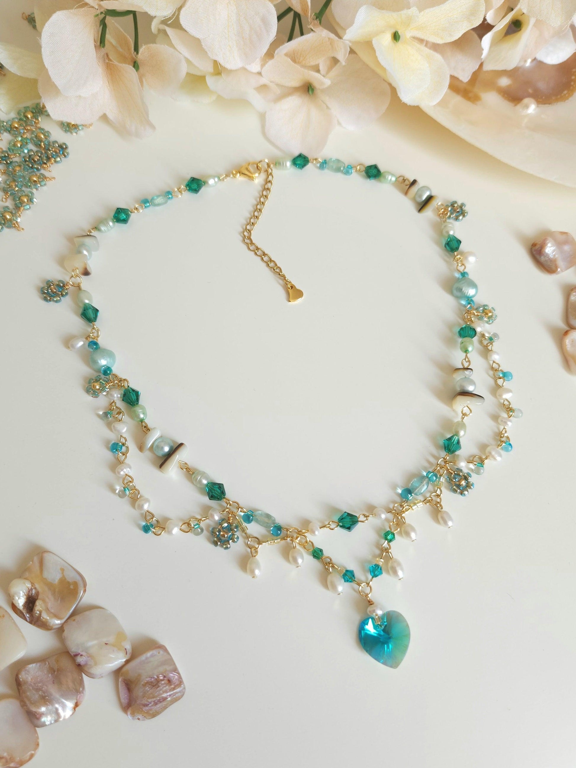 Mystic Lagoon Necklace - By Cocoyu