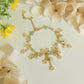 'Picnic in a Flower Field' Floral Bouquet Bracelet - By Cocoyu