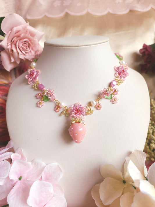 Blossoming Berry Harvest Necklace