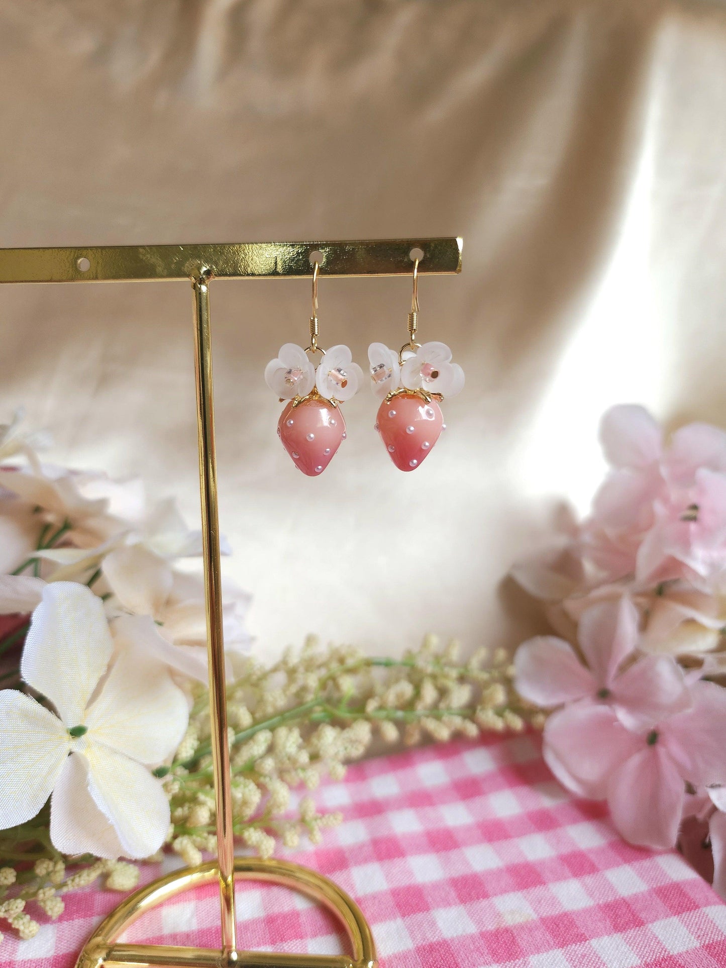 Frosted Berry Earrings