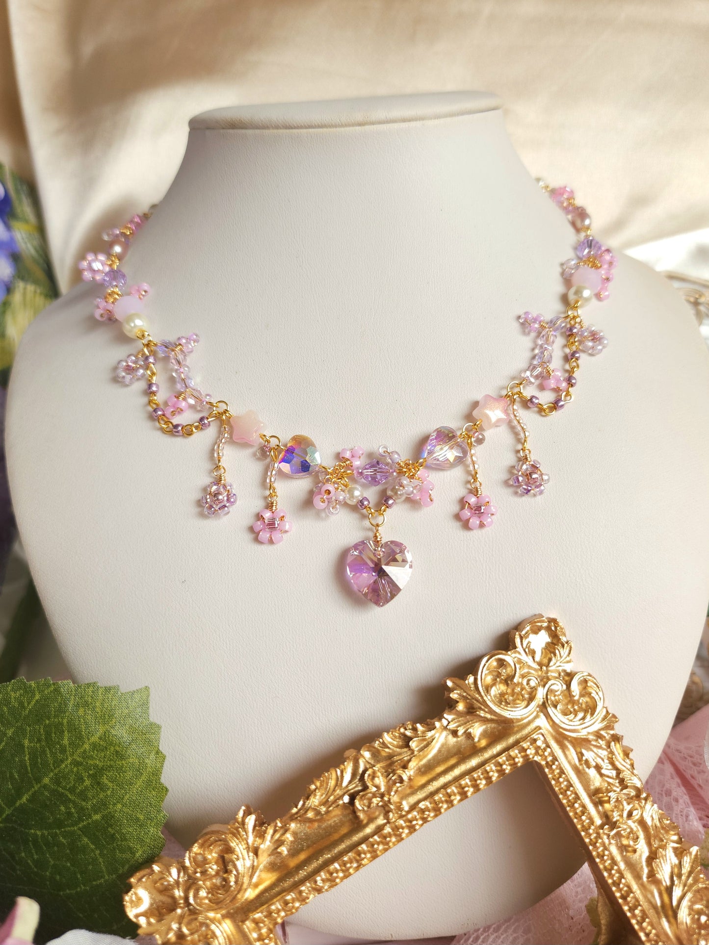 Pink Aurora Necklace