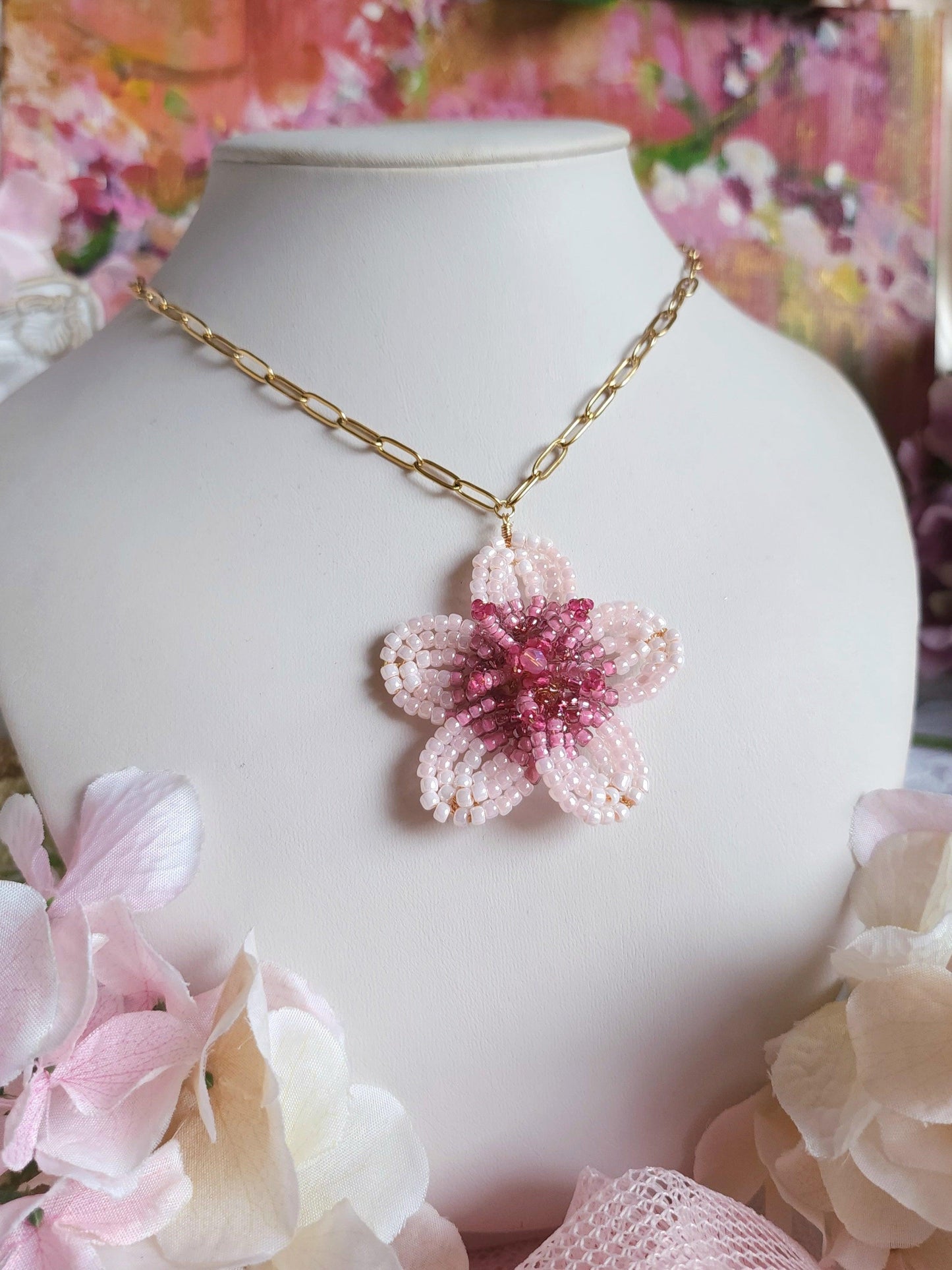 Plum Blossom Necklace