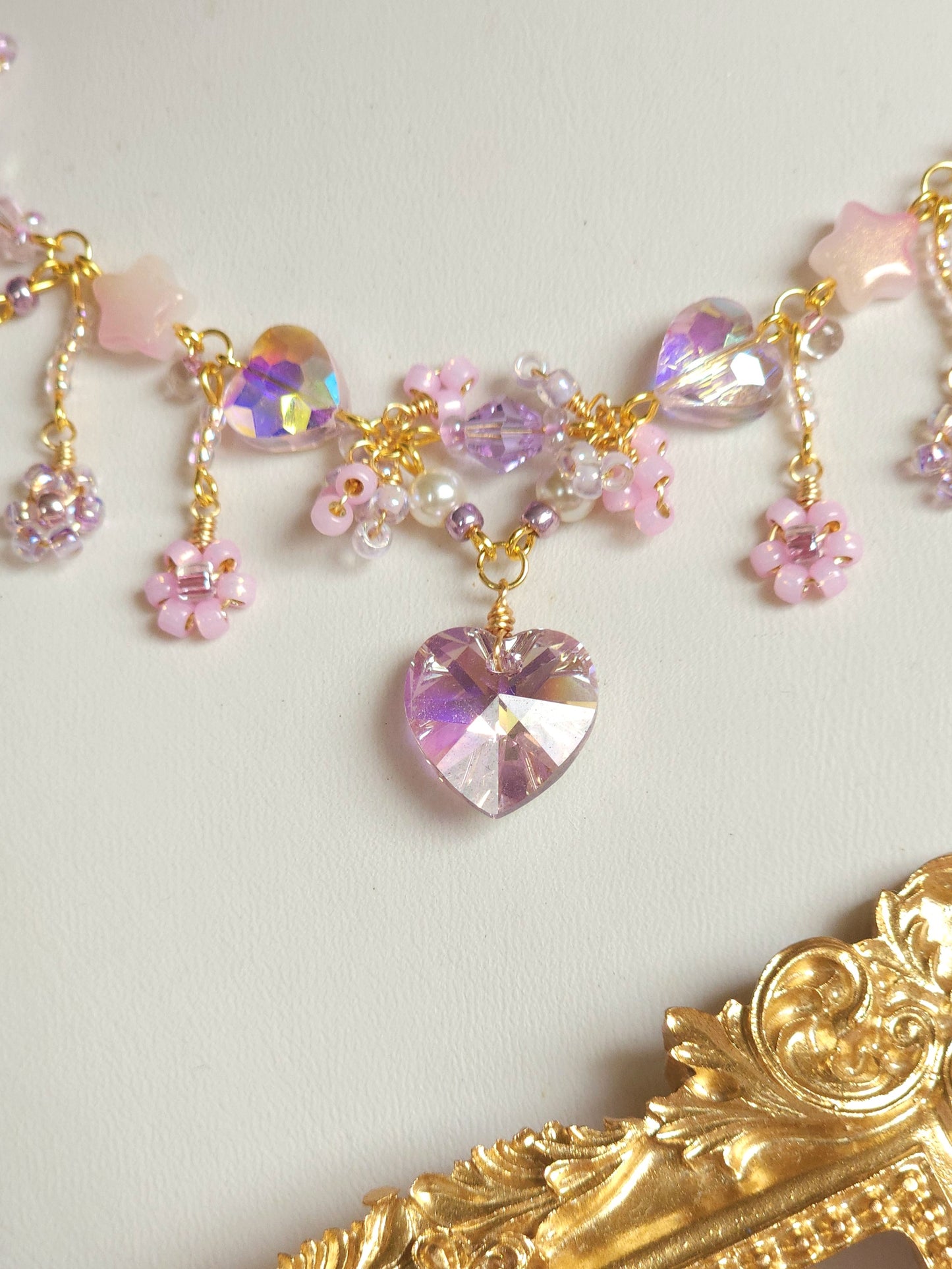 Pink Aurora Necklace