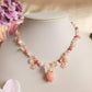 Frosted Berry Pearl Necklace